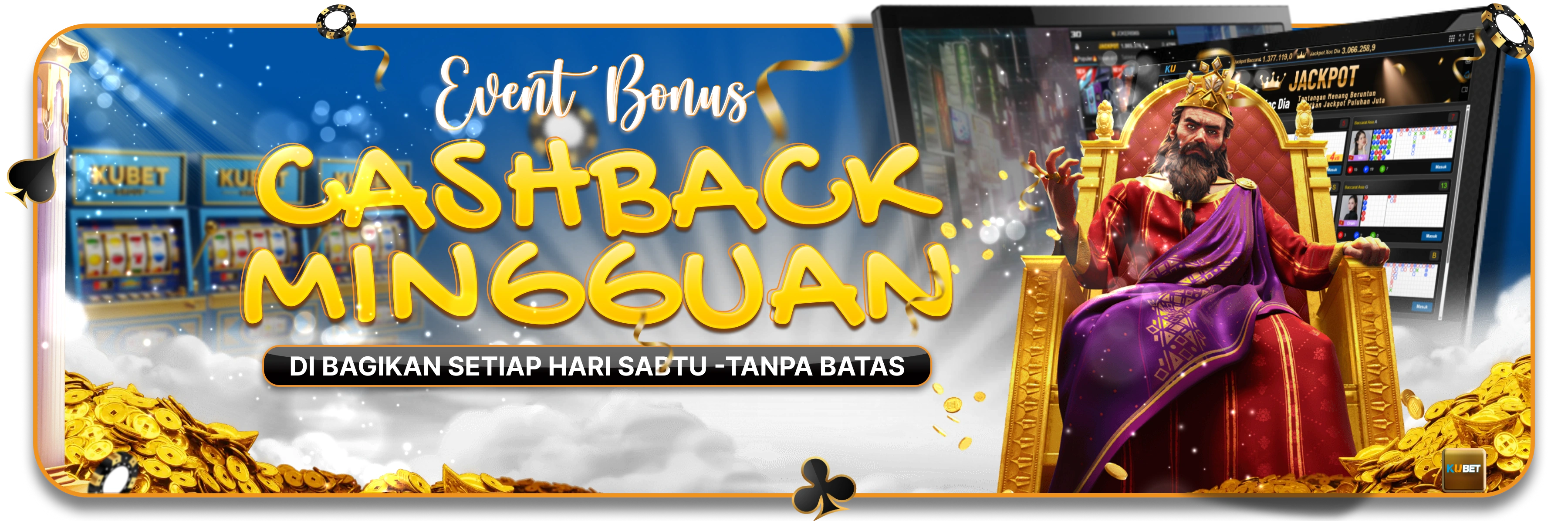 Bonus 3% Ekstra Setiap Hari pada Setoran